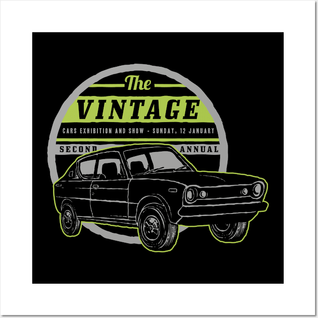 The Vintage Cars Exhibition and Show Wall Art by Jarecrow 